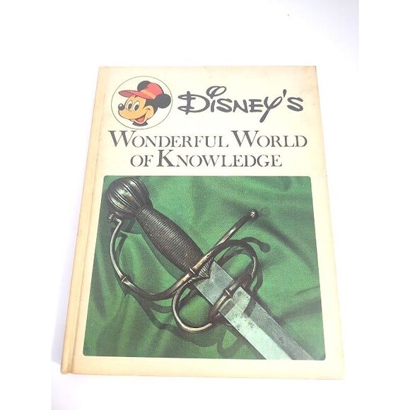 1973 DISNEY'S Wonderful World Of Knowledge Book Vol 1 - Picture 1 of 3